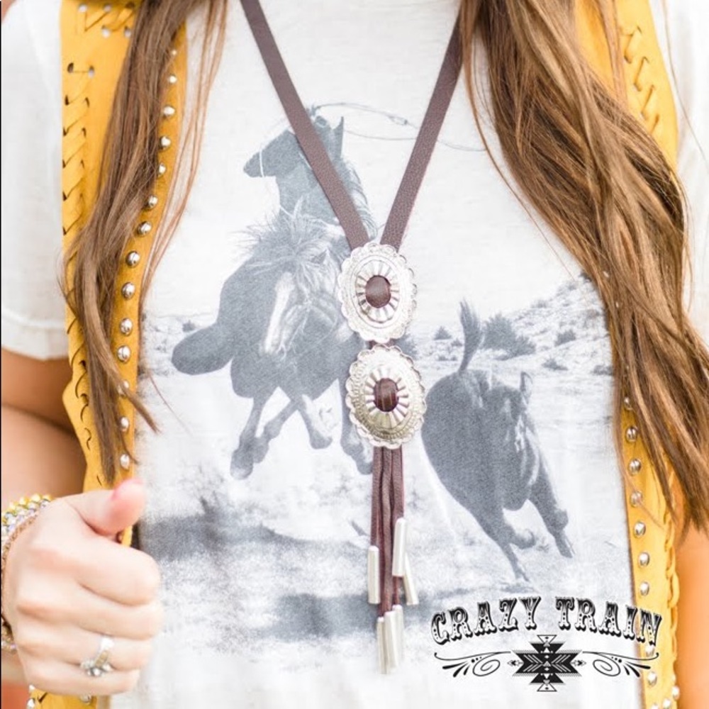 Brown Rustler Bolo